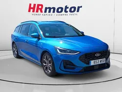 Azul Usado 2024 Ford Focus ST-Line Familiar | 21.790 € (Precio justo)
