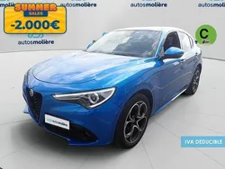 Azul Usado 2021 Alfa Romeo Stelvio Veloce SUV | 27.890 € (Precio justo)