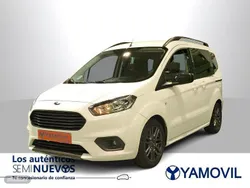 Blanco Usado 2019 Ford Tourneo Courier Sport Monovolumen | 13.950 € (Precio justo)