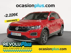 Rojo Usado 2019 VW T-Roc Sportline SUV | 24.490 € (Precio justo)