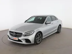 Gris Usado 2019 Mercedes C220 AMG line Berlina | 31.099 € (Precio justo)