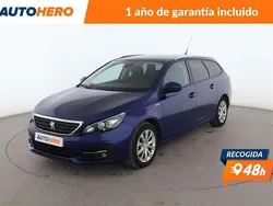 Azul Usado 2018 Peugeot 308 Style Utilitario | 11.399 € (Precio justo)