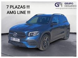 Azul Usado 2022 Mercedes GLB200 AMG line SUV | 39.500 € (Precio justo)