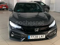 Gris / plata Usado 2021 Honda Civic Elegance Berlina | 21.960 € (Un poco caro)