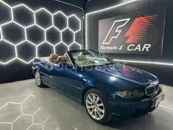 Azul Usado 2005 BMW 320 Cabriolet Descapotable | 7990 € (Buen precio)