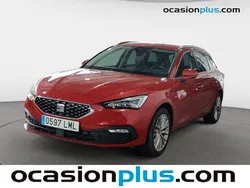 Rojo Usado 2021 Seat Leon ST XCELLENCE Familiar | 16.500 € (Buen precio)