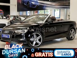 Negro Usado 2015 Audi A3 Cabriolet Ambition Descapotable | 18.990 € (Precio justo)