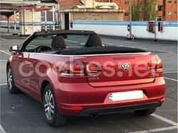 Granate Usado 2012 VW Golf Cabriolet Descapotable | 7900 € (Caro)