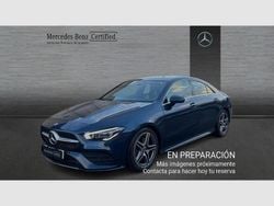 Azul Usado 2021 Mercedes CLA200 Berlina | 32.990 € (Precio justo)