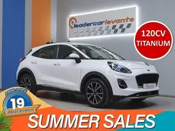 Blanco Usado 2021 Ford Puma Titanium SUV | 15.300 € (Precio justo)