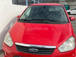 Rojo Usado 2008 Ford C-MAX Ghia Monovolumen | 3950 € (Precio justo)