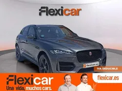 Gris Usado 2018 Jaguar F-Pace R-Sport SUV | 18.990 € (Precio justo)