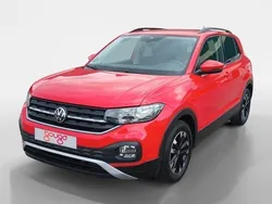 Rojo Usado 2021 VW T-Cross Advance SUV | 16.490 € (Precio justo)