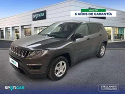 Gris Usado 2021 Jeep Compass Sport SUV | 16.750 € (Precio justo)