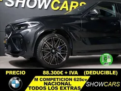 Negro Usado 2021 BMW X6 M Competition Edition SUV | 87.300 €