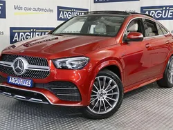 Rojo Usado 2021 Mercedes GLE350 AMG Line Premium Coupe | 71.500 €