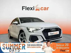 Blanco Usado 2022 Audi A3 Sportback S-Line Utilitario | 24.490 € (Precio justo)