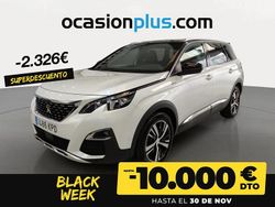 Blanco Usado 2018 Peugeot 5008 GT-line Monovolumen | 16.790 € (Precio justo)
