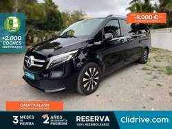 Negro Usado 2022 Mercedes V220 Avantgarde Monovolumen | 50.490 € (Precio justo)