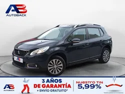 Negro Usado 2017 Peugeot 2008 Style SUV | 9850 € (Precio justo)