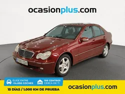 Rojo Usado 2003 Mercedes C200 Elegance Berlina | 6900 € (Precio justo)