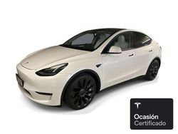 Blanco Usado 2023 Tesla Model Y Performance SUV | 41.400 € (Precio justo)