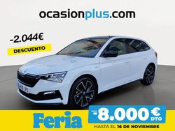 Blanco Usado 2021 Skoda Scala Monte Carlo Utilitario | 22.490 € (Un poco caro)