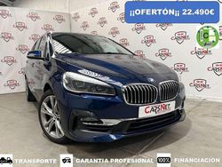 Azul Usado 2019 BMW 218 Gran Tourer Luxury Line Monovolumen | 22.490 € (Precio justo)