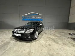 Negro Usado 2009 Mercedes C320 Avantgarde Familiar | 7999 € (Precio justo)