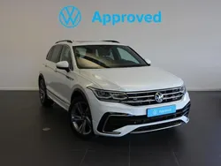Blanco Usado 2021 VW Tiguan R-line SUV | 30.500 € (Precio justo)