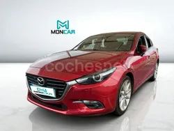 Rojo Usado 2017 Mazda 3 Berlina | 14.790 € (Precio justo)