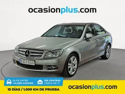 Gris Usado 2008 Mercedes C280 Avantgarde Berlina | 13.900 € (Precio justo)
