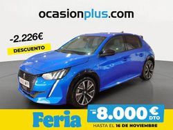 Azul Usado 2024 Peugeot 208 GT Utilitario | 18.990 € (Precio justo)