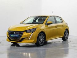 Amarillo Usado 2021 Peugeot 208 Active Utilitario | 11.990 € (Precio justo)