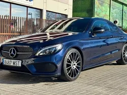 Azul Usado 2018 Mercedes C300 AMG Coupe | 33.000 € (Precio justo)