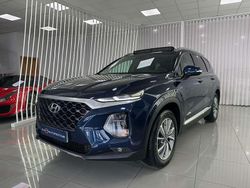 Azul Usado 2021 Hyundai Santa Fe Style SUV | 31.990 € (Precio justo)
