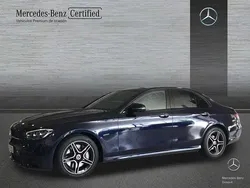 Azul Usado 2022 Mercedes E300 AMG line Berlina | 48.900 €