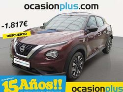 Rojo Usado 2024 Nissan Juke Acenta SUV | 18.173 € (Precio justo)
