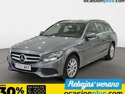 Gris Usado 2017 Mercedes C180 Familiar | 17.450 € (Buen precio)