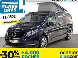 Azul Usado 2018 Mercedes V220 Marco Polo Monovolumen | 49.000 €