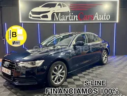 Azul Usado 2013 Audi A6 S-Line Berlina | 10.999 € (Buen precio)