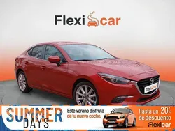 Rojo Usado 2018 Mazda 3 Luxury Berlina | 15.490 € (Un poco caro)