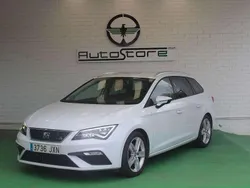 Blanco Usado 2017 Seat Leon ST FR Familiar | 16.550 € (Precio justo)