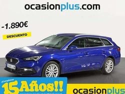 Azul Usado 2020 Seat Leon ST XCELLENCE Familiar | 18.900 € (Precio justo)