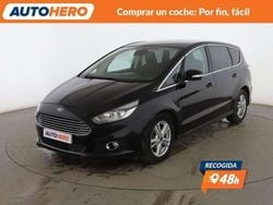 Negro Usado 2017 Ford S-MAX Titanium Monovolumen | 16.699 € (Precio justo)