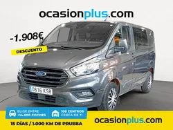 Gris Usado 2018 Ford Transit Custom Trend Familiar | 20.990 € (Buen precio)