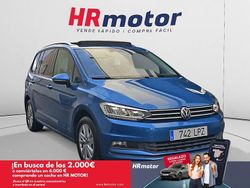 Azul Usado 2021 VW Touran Advance Monovolumen | 24.890 € (Un poco caro)