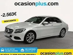 Plateado Usado 2017 Mercedes C200 Berlina | 25.637 € (Un poco caro)