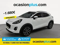 Blanco Usado 2021 Ford Puma Titanium SUV | 17.990 € (Precio justo)