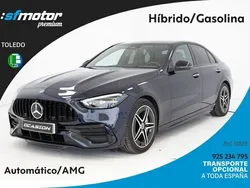 Azul Usado 2022 Mercedes C200 Berlina | 40.900 € (Precio justo)